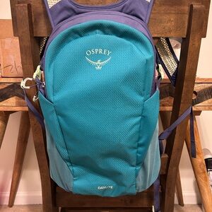Osprey Daylite Backpack - Teal and Purple 13L